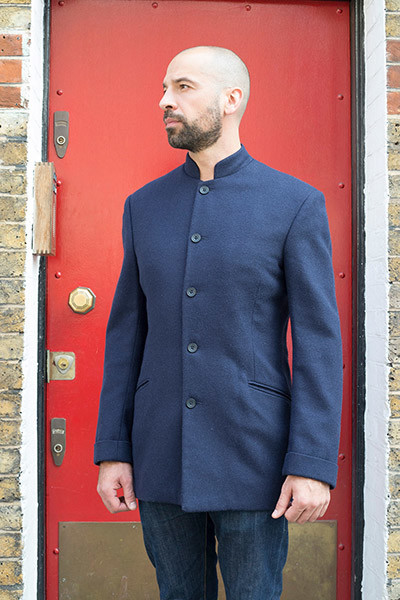The Bespoke Men's Winter Jacket Nehru Style Bespoke Suits By Savile Row ...